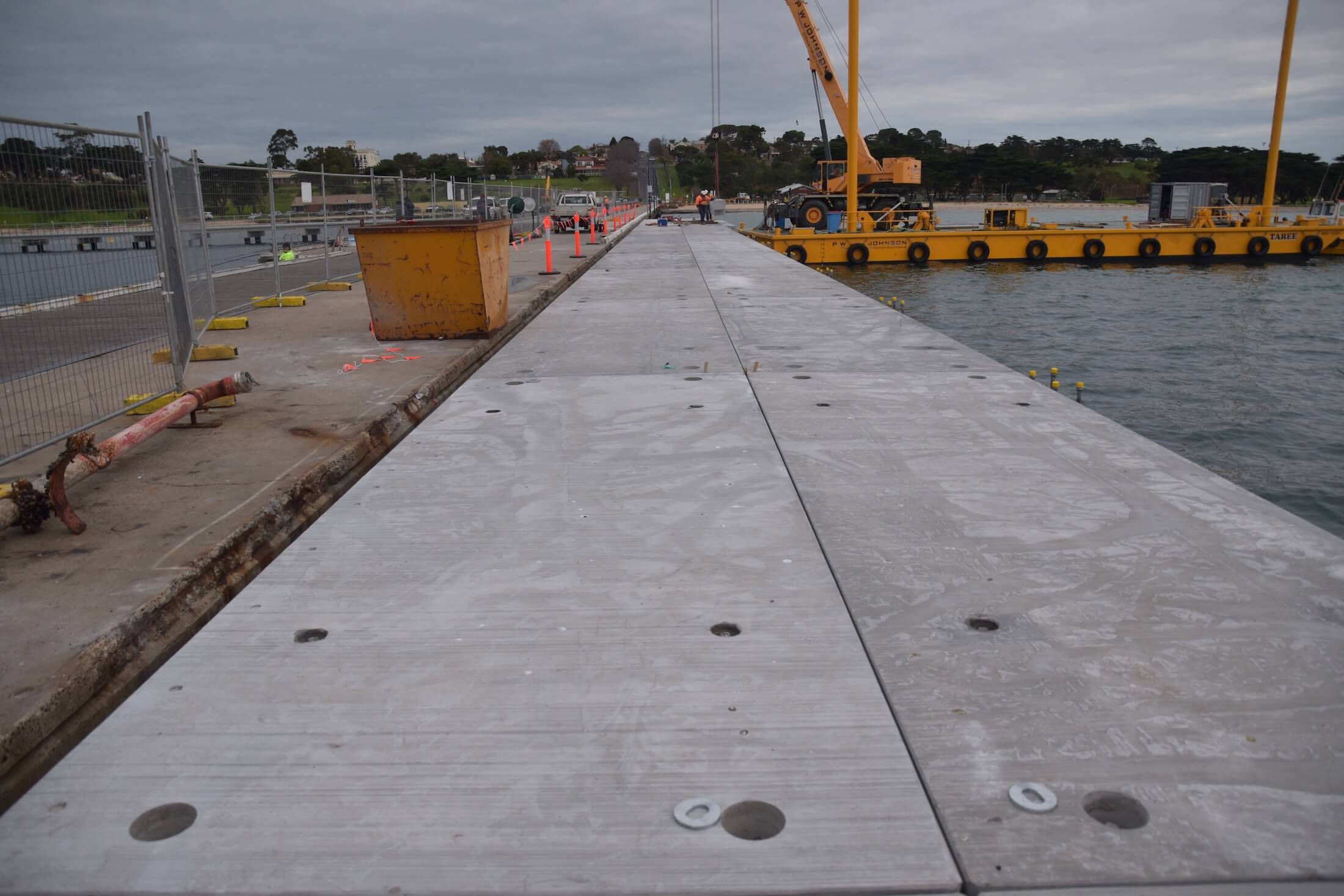 Construction of a Safe Habour Portarlington Stage 3 Parks Victoria Works