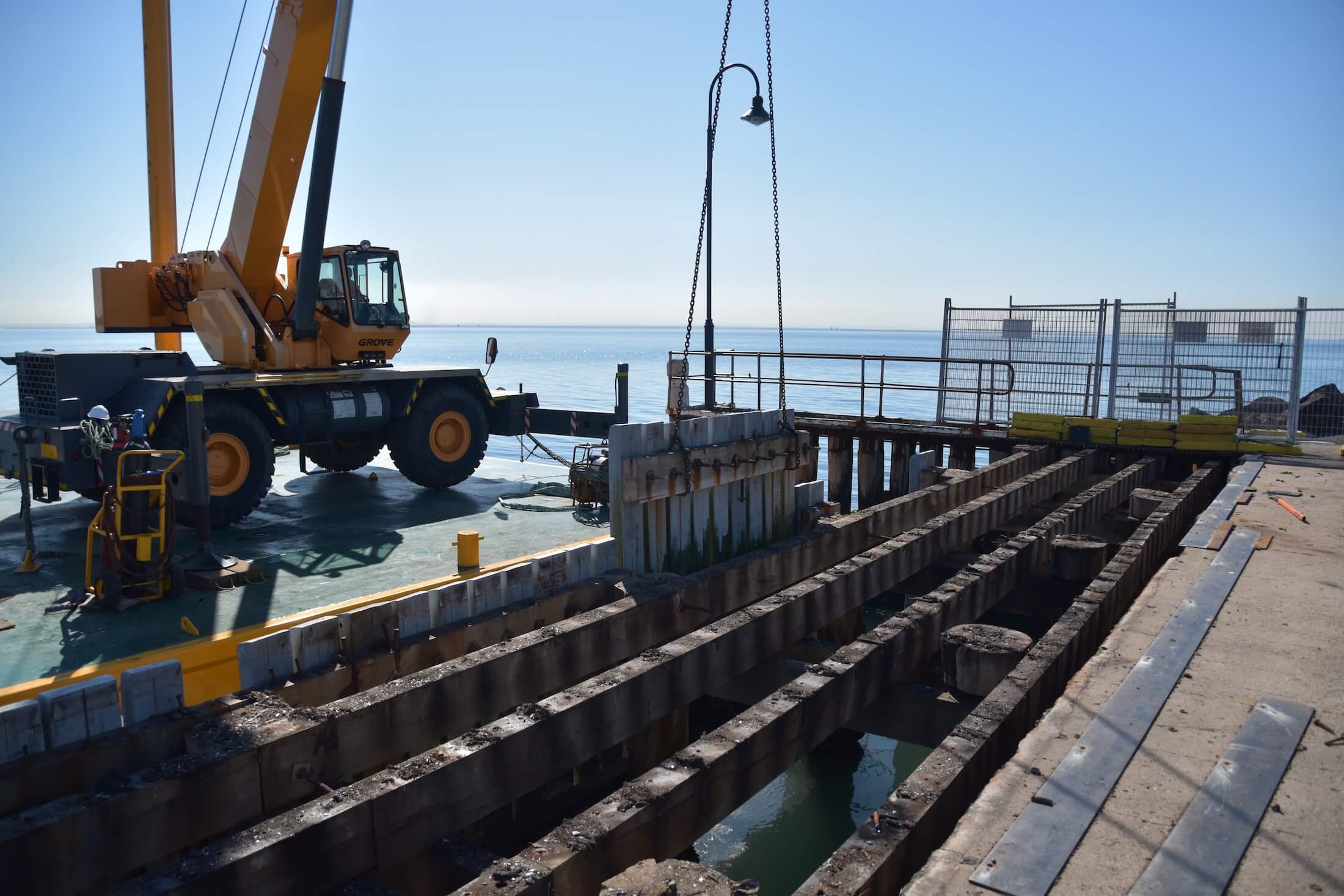Construction of a Safe Habour Portarlington Stage 3 Parks Victoria Works