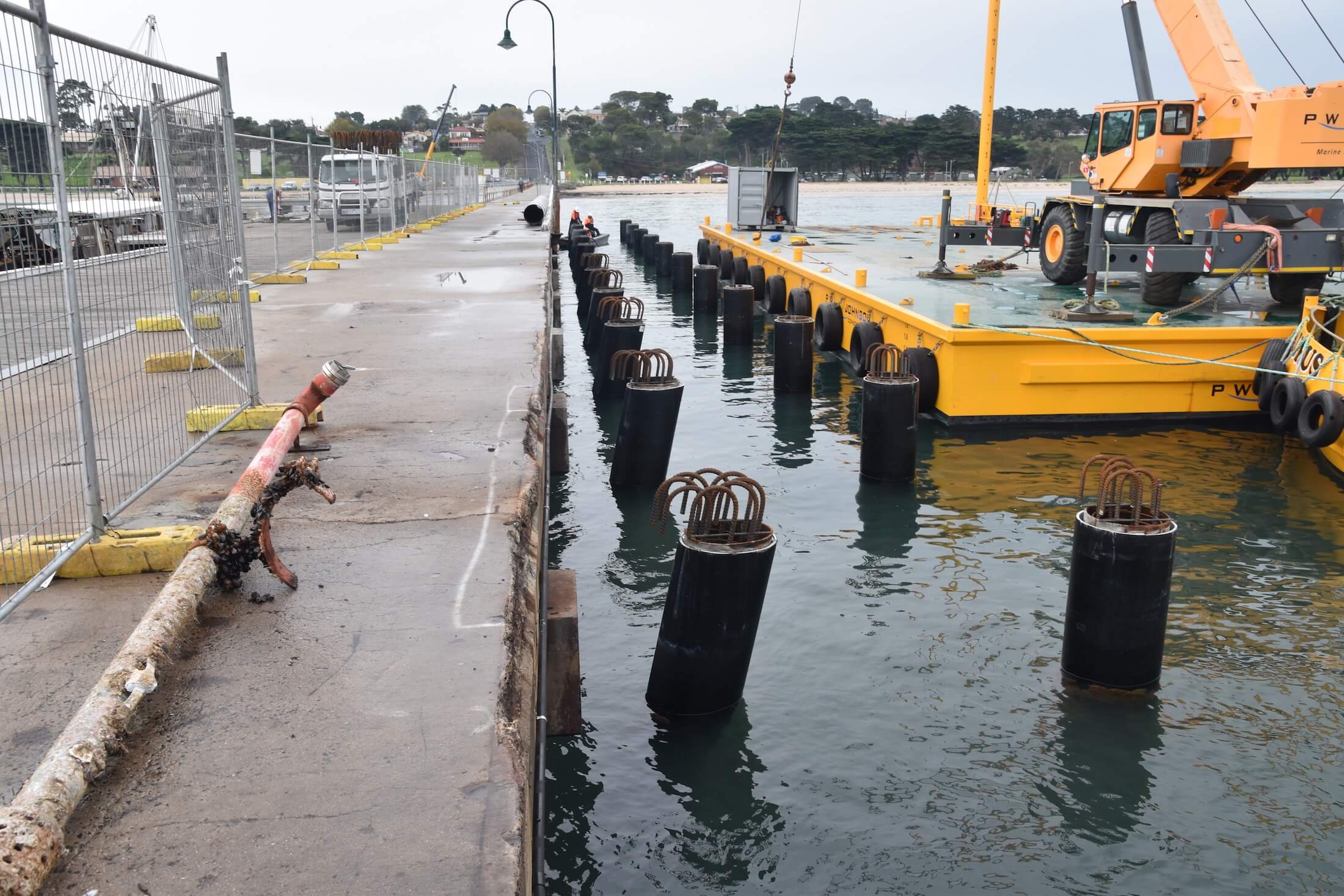 Construction of a Safe Habour Portarlington Stage 3 Parks Victoria Works